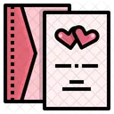 Wedding Card Invitation Icon