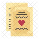 Wedding Invitation Card Icon