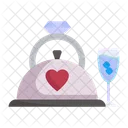 Diamond Ring Dinner Icon