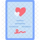 Wedding Certificate Icon