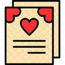 Wedding Certificate Certificate Love Icon