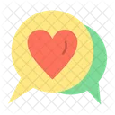 Talk Chat Love Icon