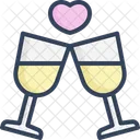 Wedding Cheers Cheers Drink Icon