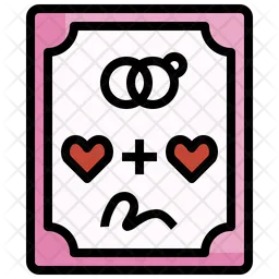 Wedding Contract  Icon