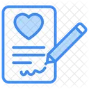 Wedding Contract Icon