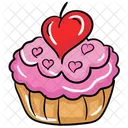 Wedding Cupcake Dessert Muffin Icon