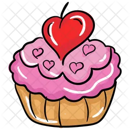 Wedding Cupcake  Icon