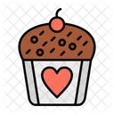 Dessert Muffin Bakery Food Icon