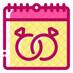 Wedding Date  Icon