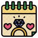 Wedding Date  Icon
