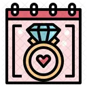 Wedding Day Proposal Icon
