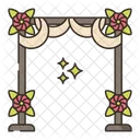 Wedding Decoration Decoration Wedding Arch Icon
