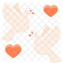 Wedding Doves Dove Love Icon