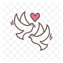 Wedding Doves Icon