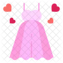 Dress Wedding Dress Heart Icon