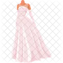 Wedding dresses pink  Icon