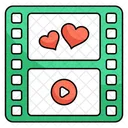 Love Video Wedding Icon