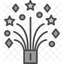 Wedding Fireworks Fireworks Happiness Icon