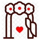 Curtain Stage Heart Icon