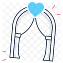 Wedding Gate Wedding Celebration Icon