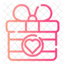 Wedding Gift Love And Romance Gift Bag Icon