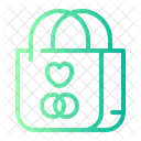 Wedding Gift Gift Bag Shopping Bag Icon