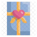 Gift Box Heart Icon