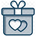 Wedding Gift Surprise Wrapped Gift Icon