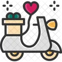 M Vespa Wedding Gift Valentine Gift Icon