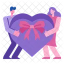 Wedding Gift Couple Gift Icon