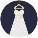 Wedding Gown Party Icon