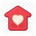 Wedding House Love House Valentine House Icon