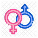 Male Female Gender Icon