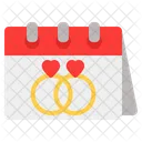 Wedding Love Valentine Icon