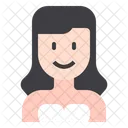 Wedding Love Female Icon
