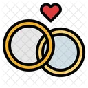 Wedding Ring Weeding Ring Party Celebration Bride Icon