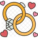 Wedding Ring Engagement Icon