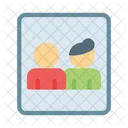 Wedding Photo Couple Icon