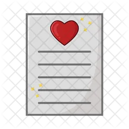 Wedding invitation  Icon