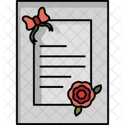 Wedding Invitation  Icon