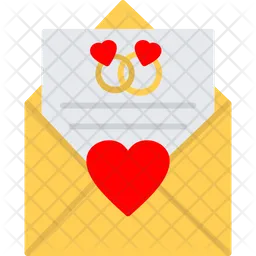 Wedding Invitation  Icon