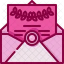 Wedding Invitation Love Message Valentines Day Icon
