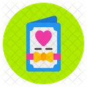 Wedding Invitation Love Letter Invitation Card Icon