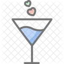 Glass Heart Love Icon