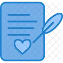 Wedding Letter Love Love Letter Icon