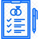 Wedding List  Icon