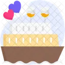 Wedding Party Marriage Party Wedding Decoration Icon