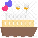 Wedding Party Marriage Party Wedding Decoration Icon