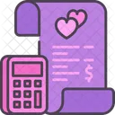 Wedding Planner Wedding Cost Budget Icon