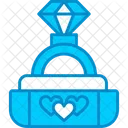 Wedding Ring Diamond Engagement Icon